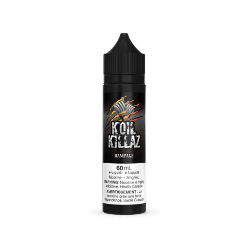 Koil Killaz 60ml Freebase Liquid Free Base E-Liquid 60 ml E - Liquid Bliss Vape Shop Near Me St Clair Vape Shop Toronto Ontario Canada Price Flavours