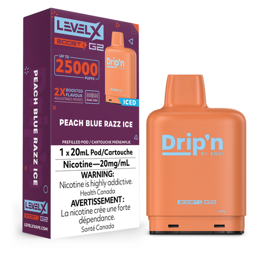 Level X Envi Dripn G2 15k-25k Disposable Pods - 15000-25000 Puffs - 20ml