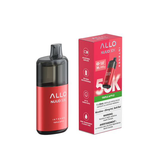 Allo NUUD 50k Disposable Vape - 50k Puffs - 20ml