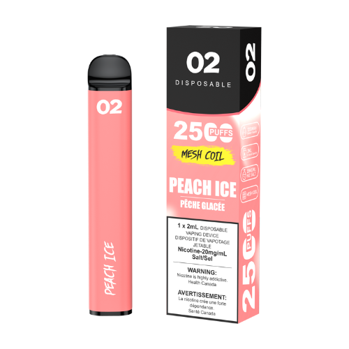 O2 2500 Puffs 2mL Disposable Vape (BOLD50) - 2ml Bliss Vapes O2 2500 Puffs 2mL Disposable Vape (BOLD50) - 2ml Bliss Vapes