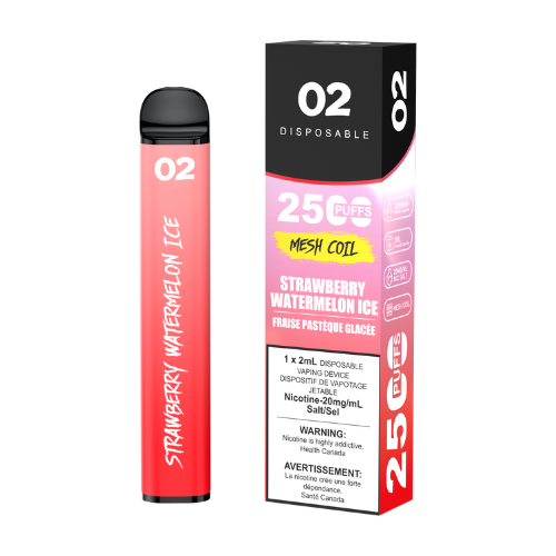 O2 2500 Puffs 2mL Disposable Vape (BOLD50) - 2ml Bliss Vapes O2 2500 Puffs 2mL Disposable Vape (BOLD50) - 2ml Bliss Vapes