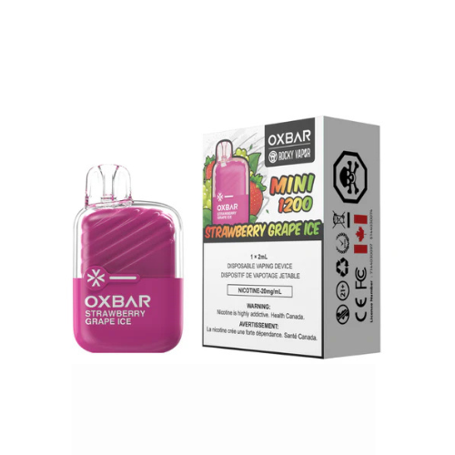 Rocky Vapor Oxbar Mini 1200 puffs - Disposable Vape 2ml Bliss Vapes Rocky Vapor Oxbar Mini 1200 puffs - Disposable Vape 2ml Bliss Vapes