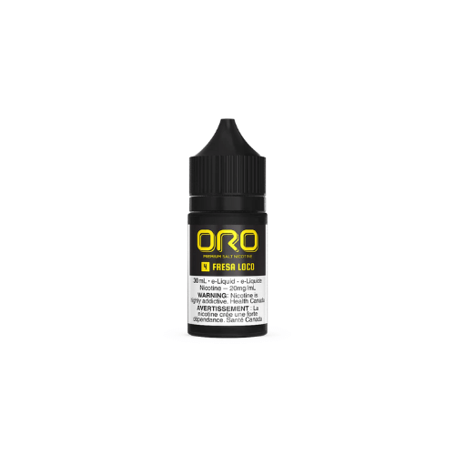 Oro 30ml Salt Nic Liquid Nic Salt E-Liquid 30 ml E - Liquid Bliss Vape Shop Near Me St Clair Vape Shop Toronto Ontario Canada Price Flavours