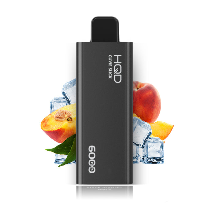 Peach Ice - HQD Cuvie Slick 6000 Disposable Vape