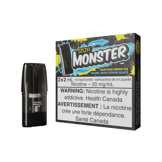 Blue Razz Lemon Ice - STLTH Monster 20mg