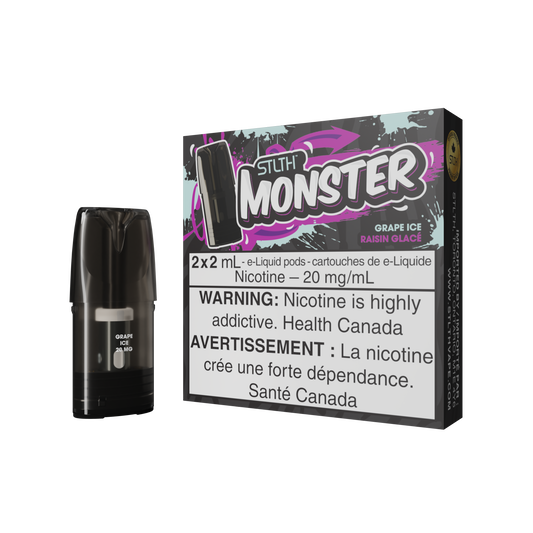 Grape Ice - STLTH Monster 20mg