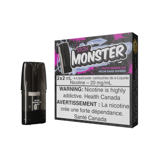 Peach Berries Ice - STLTH Monster 20mg