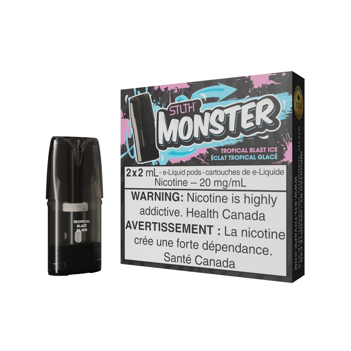 Tropical Blash Ice - STLTH Monster 20mg