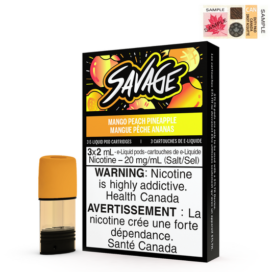 Mango Peach Pineapple - STLTH 2% Savage Pods