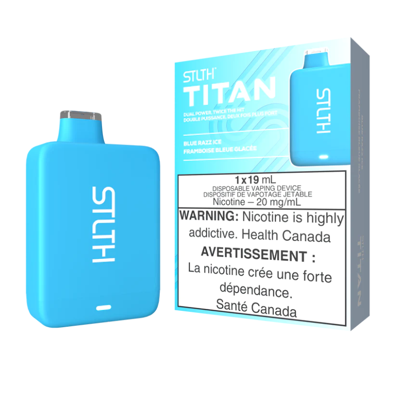 Blue Razz Ice STLTH Titan 10K Disposable Vape