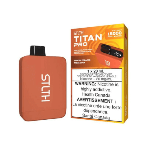 STLTH Titan Pro Disposable Stlth Titan Pro 15k Flavours Bliss Vapes Toronto Ontario Canada St Clair Vape Price STLTH 15,000 Puffs