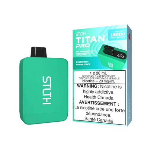 STLTH Titan Pro Disposable Stlth Titan Pro 15k Flavours Bliss Vapes Toronto Ontario Canada St Clair Vape Price STLTH 15,000 Puffs