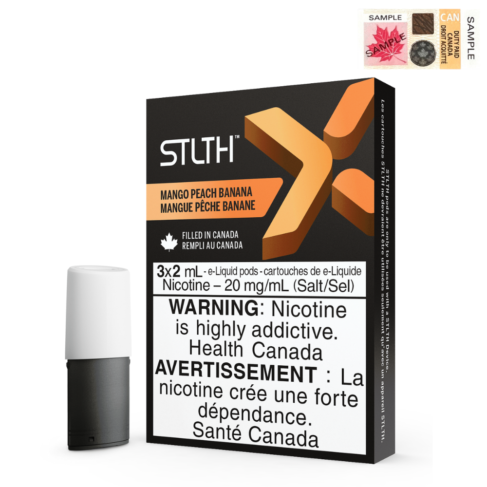 Mango Peach Banana - STLTH 2% X Pods