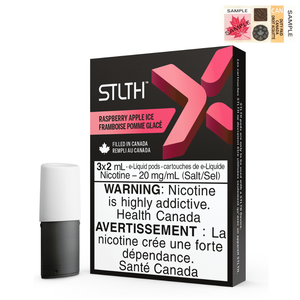 Raspberry Apple Ice - STLTH 2% X Pods