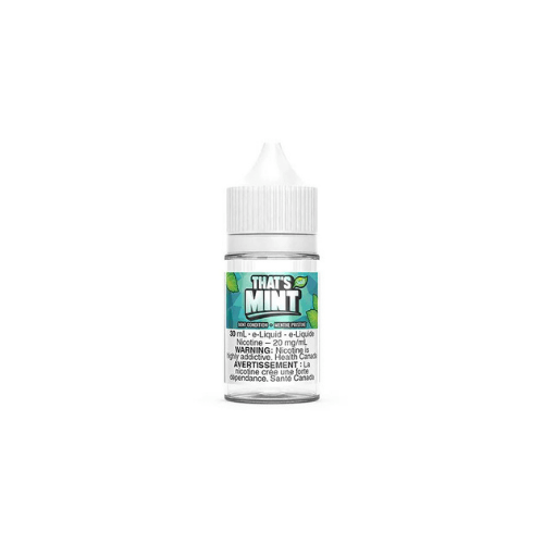 Thats Mint 30ml Salt Nic Liquid Nic Salt E-Liquid 30 ml E - Liquid Bliss Vape Shop Near Me St Clair Vape Shop Toronto Ontario Canada Price Flavours