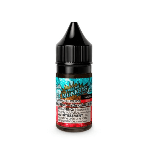 Twelve Monkeys Iced Age 30ml Saltnic Liquid Salt Nic Salt E-Liquid 30 ml E - Liquid Bliss Vape Shop Near Me St Clair Vape Shop Toronto Ontario Canada Price Flavours