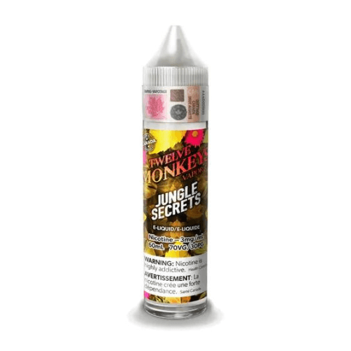 Twelve Monkeys Original 60ml Freebase Liquid Free Base E-Liquid 60 ml E - Liquid Bliss Vape Shop Near Me St Clair Vape Shop Toronto Ontario Canada Price Flavours