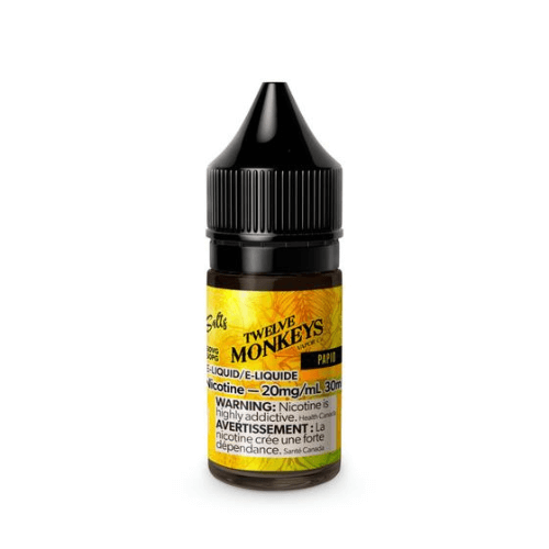 Twelve Monkeys Original 30ml Saltnic Liquid Salt Nic Salt E-Liquid 30 ml E - Liquid Bliss Vape Shop Near Me St Clair Vape Shop Toronto Ontario Canada Price Flavours