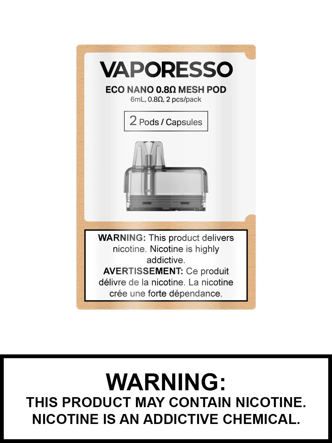 Vaporesso Eco Nano 0.8 Ohm Pod