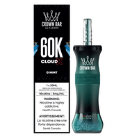 Crown Bar Al Fakher 60k Cloud X Low Nicotine Disposable Vape - 60000 Puffs - 20ml