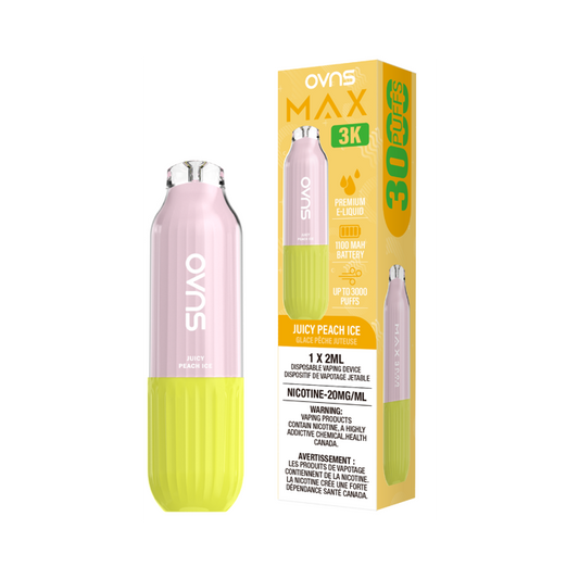 OVNS Max 3k - 3000 Puffs Disposable Vape (BOLD50) - 2ml