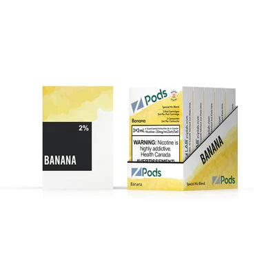 Banana Z Pods Special Nic Blend Pods