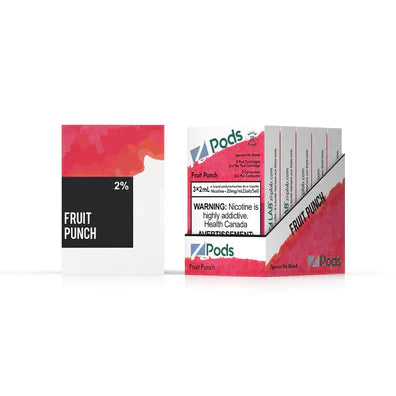 Fruit Punch Z Pods Special Nic Blend Pods