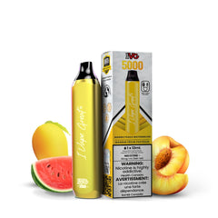 Mango Peach Watermelon IVG Bar Max 5000 Disposable Vape