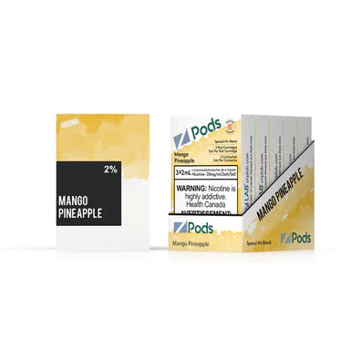 Mango Pineapple Z Pods Special Nic Blend Pods