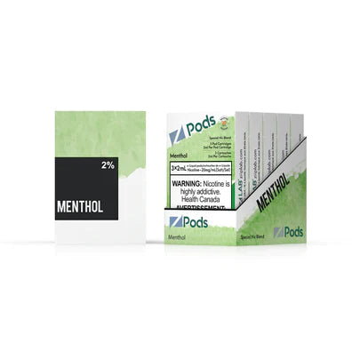 Menthol Z Pods Special Nic Blend Pods