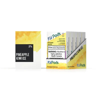 Pineapple Kiwi Ice Z Pods Special Nic Blend Pods