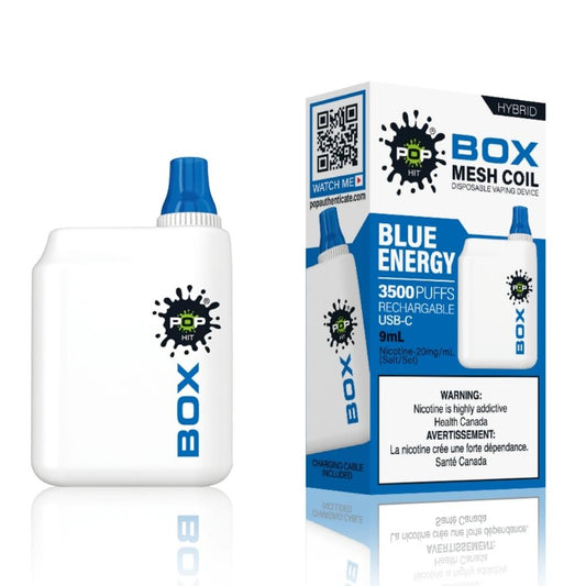 Blue Energy Pop Hybrid Box 3500 Disposable Vape