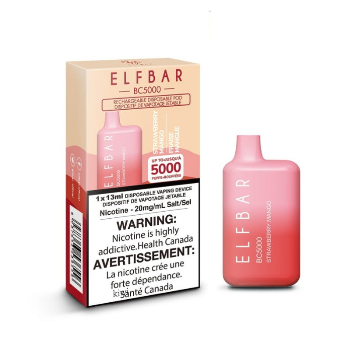 Strawberry Mango - Elf Bar BC5000 Disposable Vape